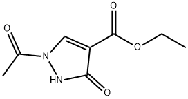 ethyl 1-acetyl-3-hydroxy-1H-pyrazole-4-carboxylate Structure