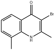 3-Bromo-2,8-dimethyl-1H-quinolin-4-one Structure