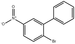 2-bromo-5-nitro-1,1'-biphenyl 구조식 이미지