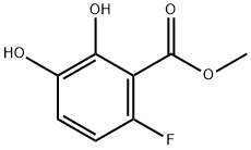 methyl 6-fluoro-2,3-dihydroxybenzoate 구조식 이미지