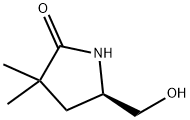 (R)-5-(hydroxymethyl)-3,3-dimethylpyrrolidin-2-one 구조식 이미지
