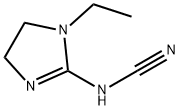 1-ethyl-2-cyanoiminoimidazolidine
 Structure