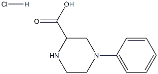 4-페닐-피페라진-2-카르복실산HCl 구조식 이미지