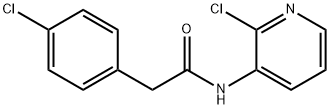 2-(4-chlorophenyl)-N-(2-chloro-3-pyridinyl)acetamide Structure