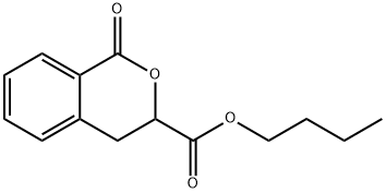 1-Oxo-isochroman-3-carboxylic acid butyl ester Structure