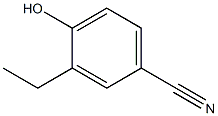 3-ethyl-4-hydroxybenzonitrile 구조식 이미지