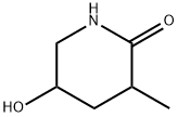 5-hydroxy-3-methylpiperidin-2-one Structure
