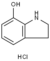 Indolin-7-ol hydrochloride Structure