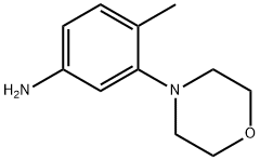 4-methyl-3-morpholinoaniline Structure