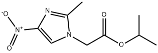 isopropyl 2-(2-methyl-4-nitro-1H-imidazol-1-yl)acetate Structure