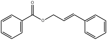 cinnamyl benzoate 구조식 이미지