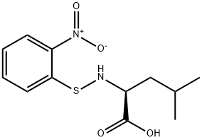 N-2-Nitrophenylsulfenyl-L-leucine 구조식 이미지