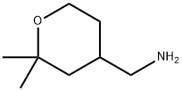 C-(2,2-Dimethyl-tetrahydro-pyran-4-yl)-methylamine 구조식 이미지