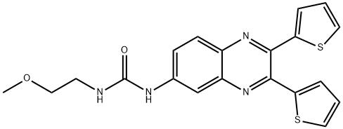 508186-14-9 1-(2,3-Di(thiophen-2-yl)quinoxalin-6-yl)-3-(2-methoxyethyl)urea