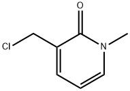 3-(chloromethyl)-1-methylpyridin-2(1H)-one Structure