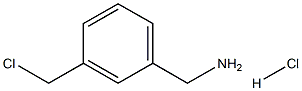 (3-(Chloromethyl)phenyl)methanamine hydrochloride 구조식 이미지