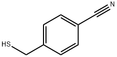 4-(mercaptomethyl)benzonitrile 구조식 이미지