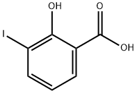3-Iodo-2-Hydroxybenzoic acid 구조식 이미지