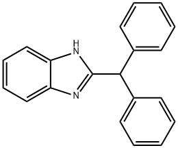 2-Benzhydryl-1H-benzo[d]imidazole Structure