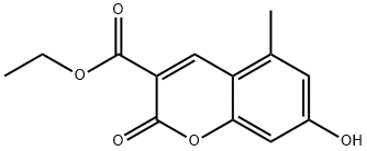 Ethyl 7-hydroxy-5-methyl-2-oxo-2H-chromene-3-carboxylate Structure