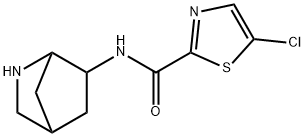 N-(2-Azabicyclo[2.2.1]heptan-6-yl)-5-chlorothiazole-2-carboxamide Structure