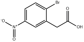 2-bromo-5-nitroBenzeneacetic acid Structure