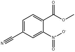 Methyl 4-cyano-2-nitrobenzoate 구조식 이미지