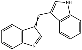(Z)-3-((3H-indol-3-ylidene)methyl)-1H-indole Structure