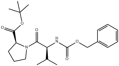 (S)-tert-butyl 1-((S)-2-(((benzyloxy)carbonyl)amino)-3-methylbutanoyl)pyrrolidine-2-carboxylate(WXG02733) Structure