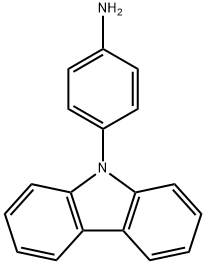 4-(9H-Carbazol-9-yl)aniline Structure