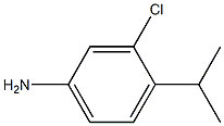 3-chloro-4-isopropylaniline 구조식 이미지