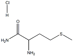 2-Amino-4-(methylthio)butanamide hydrochloride 구조식 이미지