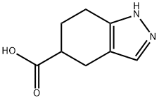 4,5,6,7-TETRAHYDRO-1H-INDAZOLE-5-CARBOXYLIC ACID Structure