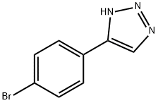 5-(4-bromophenyl)-1H-1,2,3-triazole 구조식 이미지