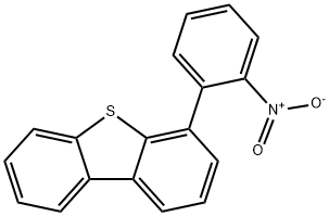 4-(2-nitrophenyl)dibenzo[b,d]thiophene Structure