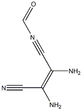 N-Formyldiaminomaleonitrile 구조식 이미지