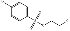 2-CHLOROETHYL 4-BROMOBENZENE-1-SULFONATE Structure