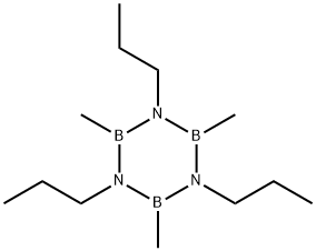 2,4,6-trimethyl-1,3,5-tripropyl-1,3,5,2,4,6-triazatriborinane 구조식 이미지