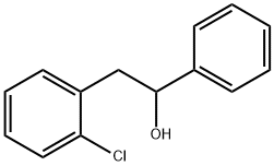 2-(2-Chlorophenyl)-1-phenylethan-1-ol Structure