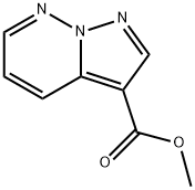 Pyrazolo[1,5-b]pyridazine-3-carboxylic acid methyl ester Structure