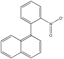 alpha-(o-Nitrophenyl)naphthalene Structure