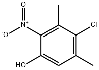 4-Chloro-3,5-dimethyl-2-nitrophenol Structure