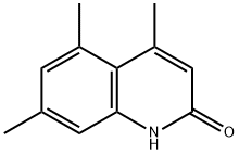 4,5,7-trimethylquinolin-2-ol 구조식 이미지