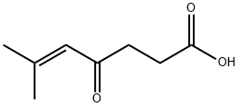 6-methyl-4-oxo-5-Heptenoic acid Structure