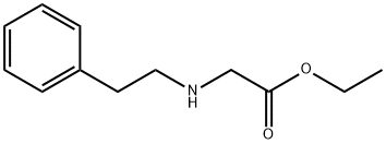ethyl 2-(phenethylamino)acetate 구조식 이미지