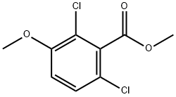 Methyl 2,6-dichloro-3-methoxybenzoate 구조식 이미지