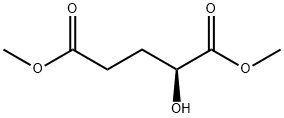 Pentanedioic acid, 2-hydroxy-, 1,5-dimethyl ester, (2S)- 구조식 이미지