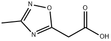 2-(3-methyl-1,2,4-oxadiazol-5-yl)acetic acid Structure