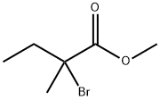 methyl 2-bromo-2-methylbutanoate 구조식 이미지