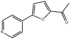 1-[5-(4-pyridinyl)-2-furanyl]Ethanone 구조식 이미지